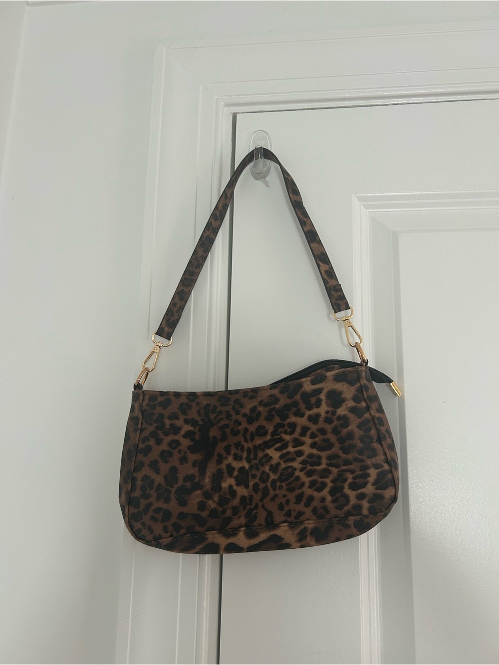 Leopard Print Shoulder Bag